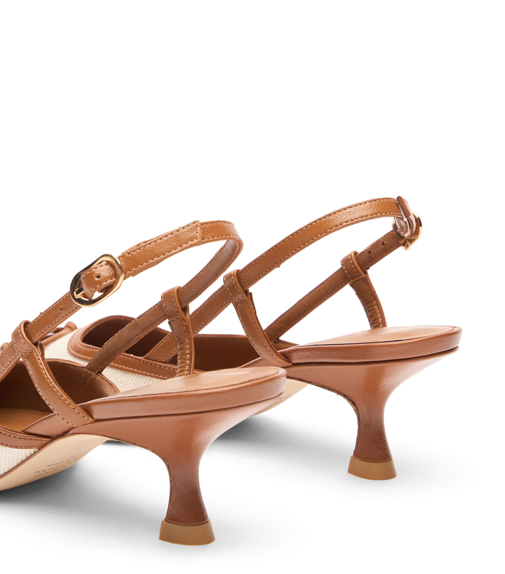 KITTY SLINGBACK 50 in LINEN/HAZEL for Women | Stuart Weitzman®