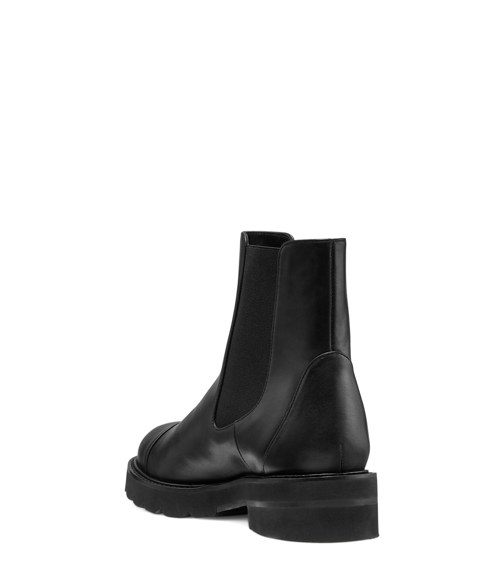FRANKIE LIFT BOOTIE in BLACK for Women Stuart Weitzman