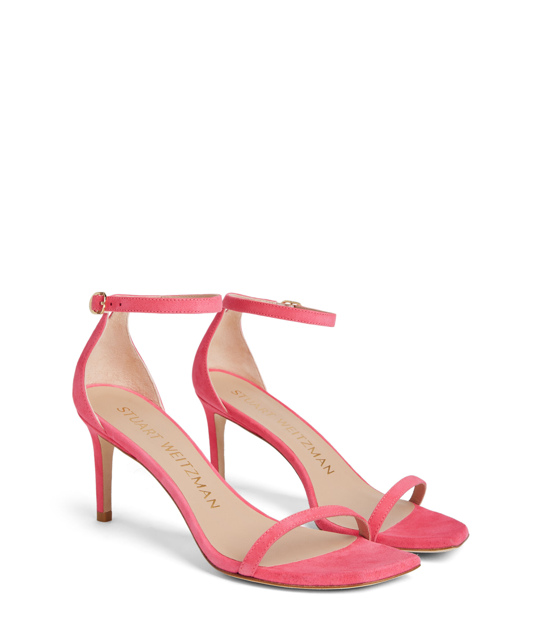 NUDISTCURVE 75 SANDAL in HOT PINK for Women Stuart Weitzman