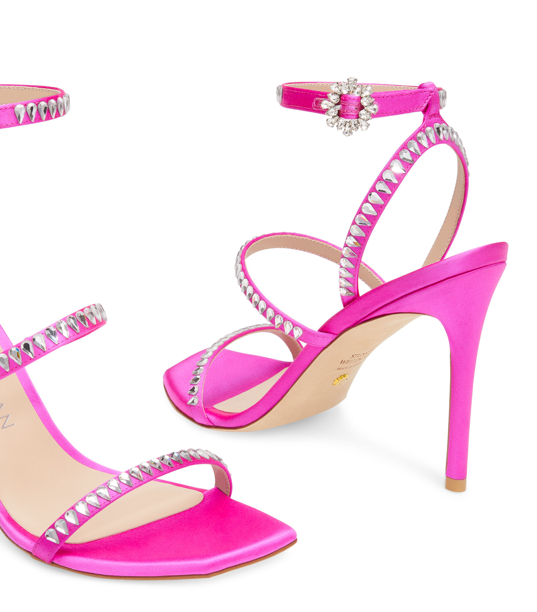 Stuart weitzman hotsell strappy sandals