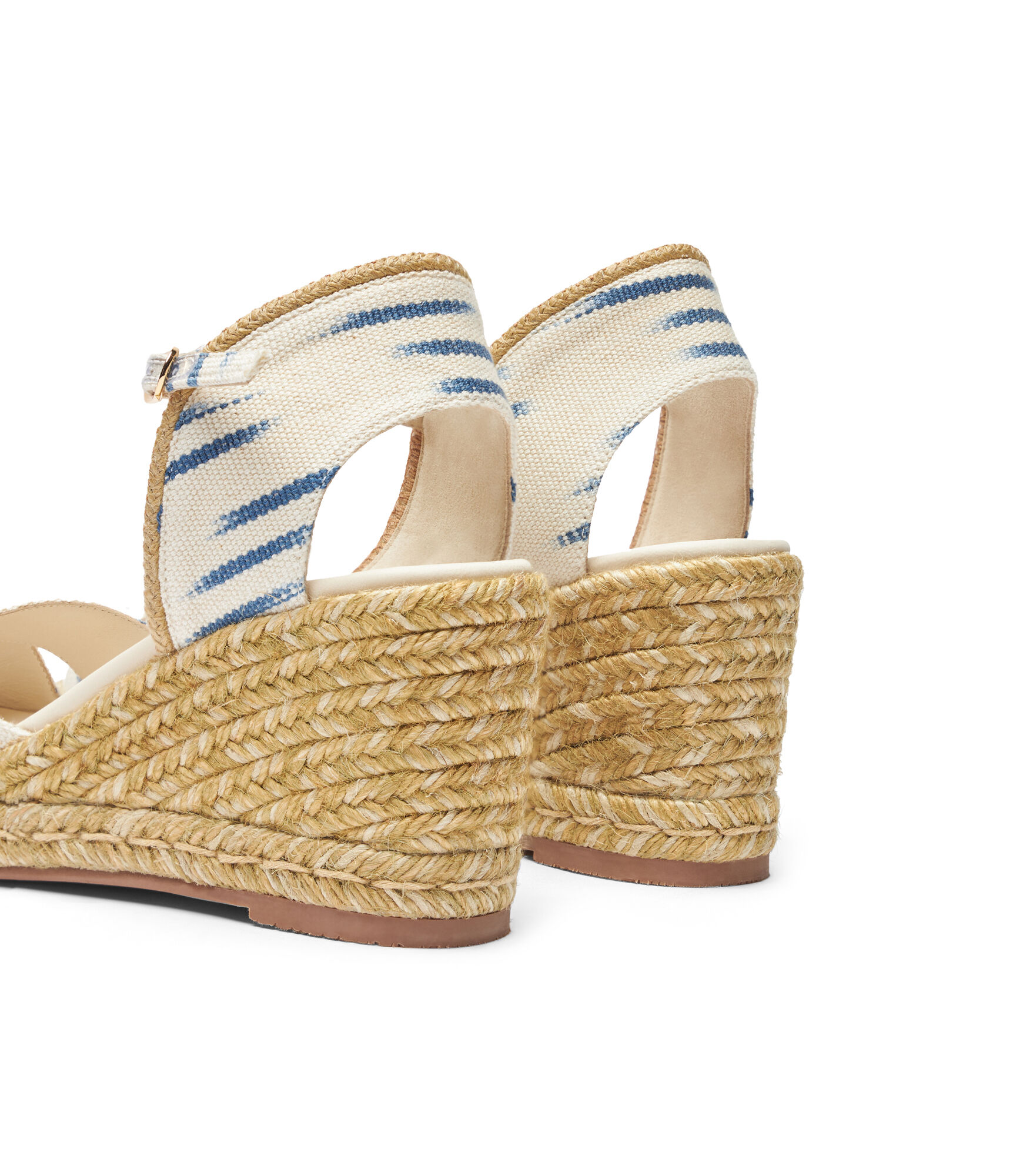 【mirela. 】 MIRELA II ESPADRILLE WEDGE in NATURAL for Women | Stuart Weitzman®
