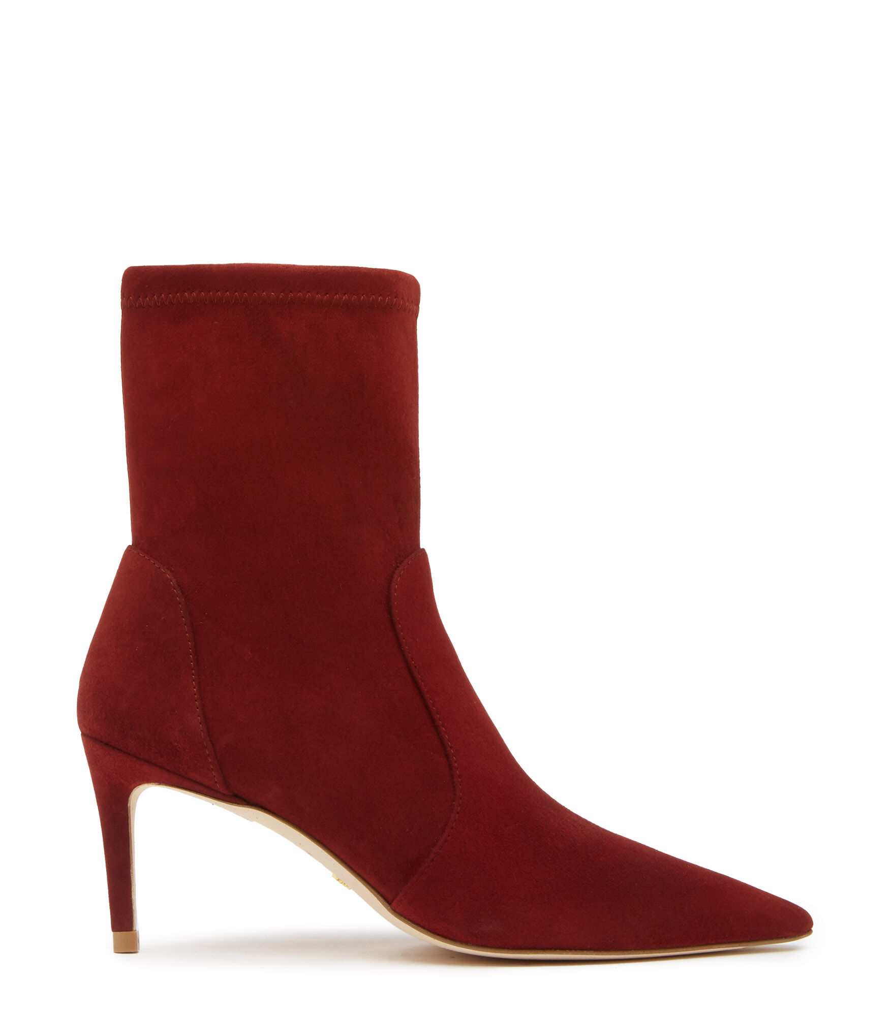 Stuart weitzman red booties hotsell