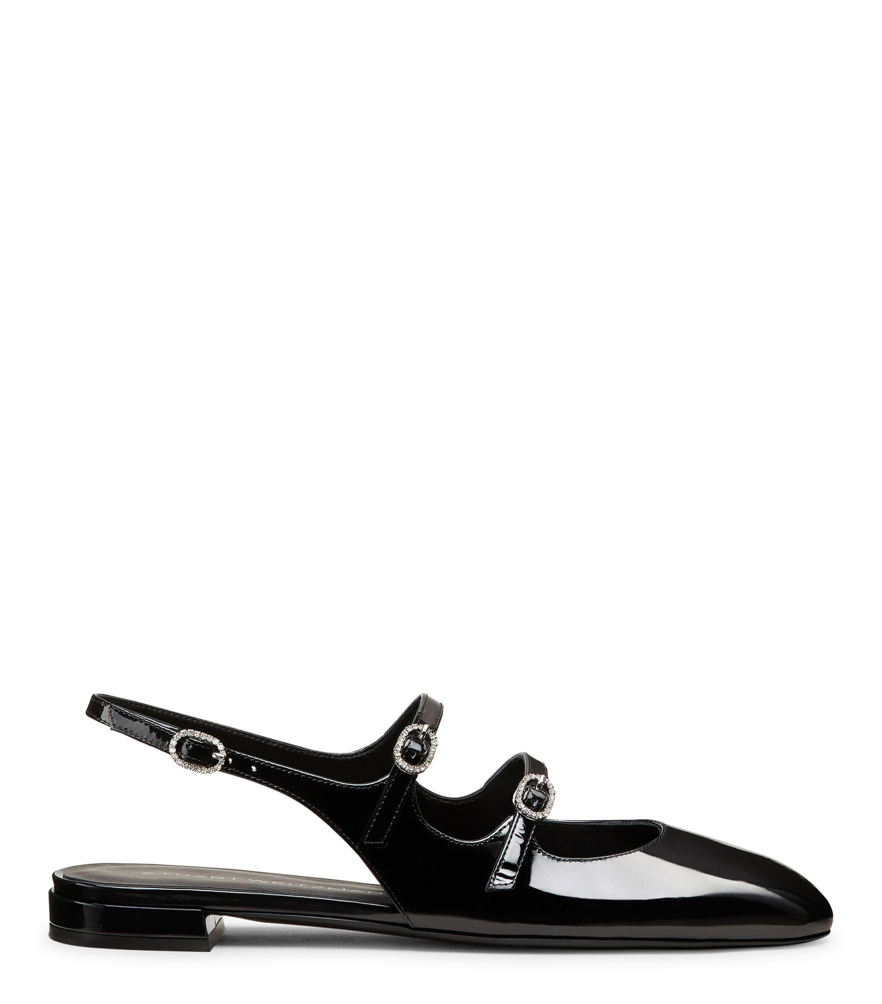 CLARIS MJ SLINGBACK, Last chance, , CUIR VERNIS - Stuart Weitzman - Modalova