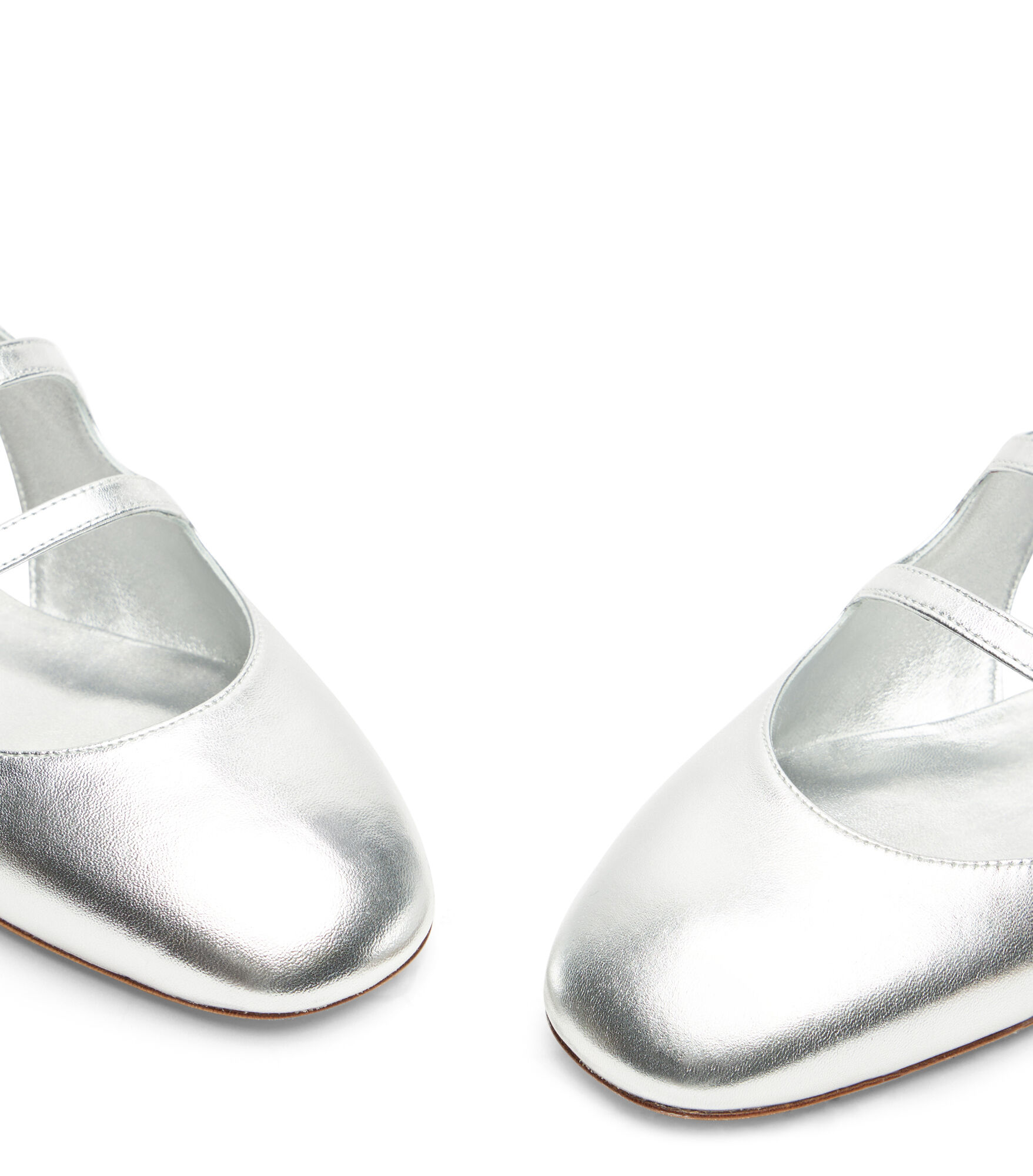 CLARIS MJ SLINGBACK in SILVER for Women Stuart Weitzman UK