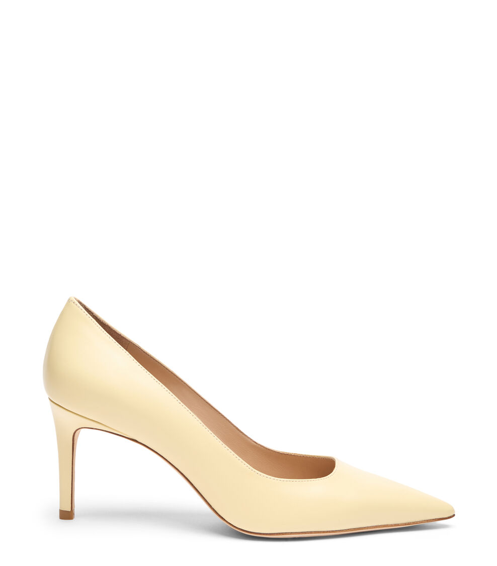 Stuart Weitzman STUART POWER 75 LEMON CHIFFON SK328SMOUV6