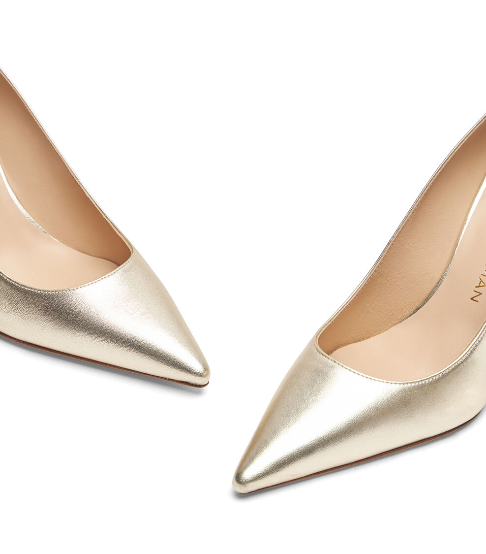Stuart Weitzman STUART 85 PUMP LIGHT GOLD SD465LIDLIO