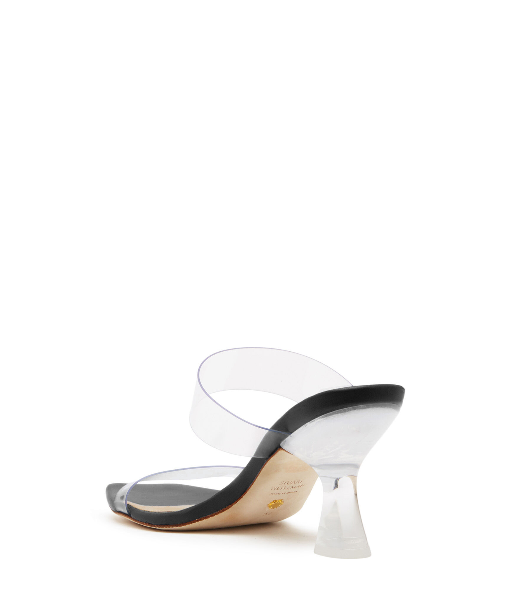 Stuart weitzman clear sandals discount