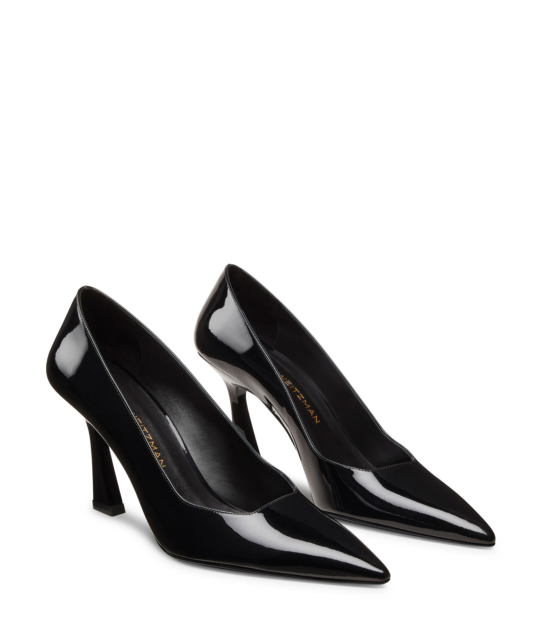VINNIE 85 PUMP in BLACK for Women | Stuart Weitzman®