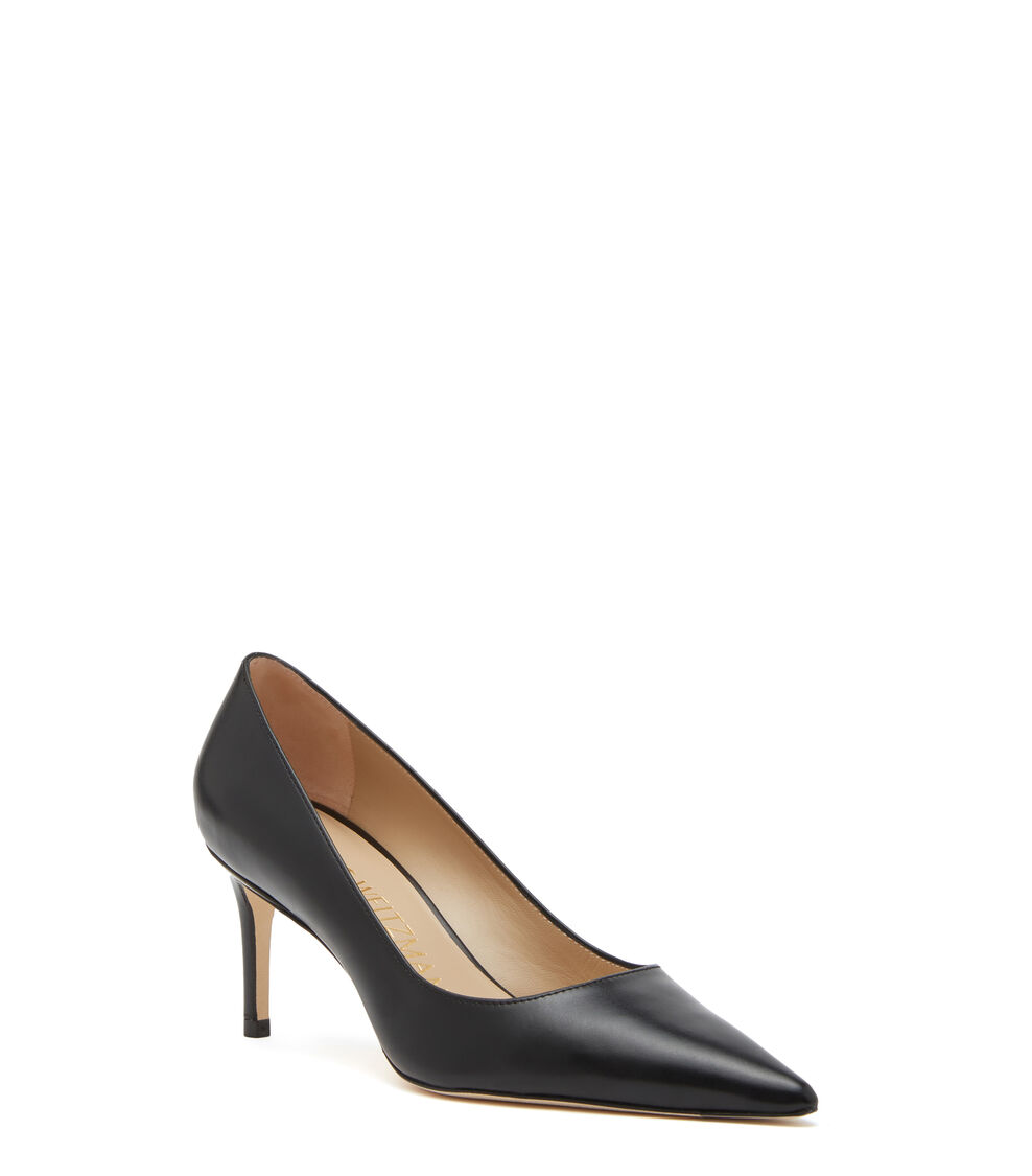 Stuart Weitzman STUART 75 PUMP BLACK SC267SMOBLK