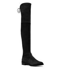 Bottes Cuissardes Stuart Weitzman En Daim Noir - Neuves Pointure 10.5 US