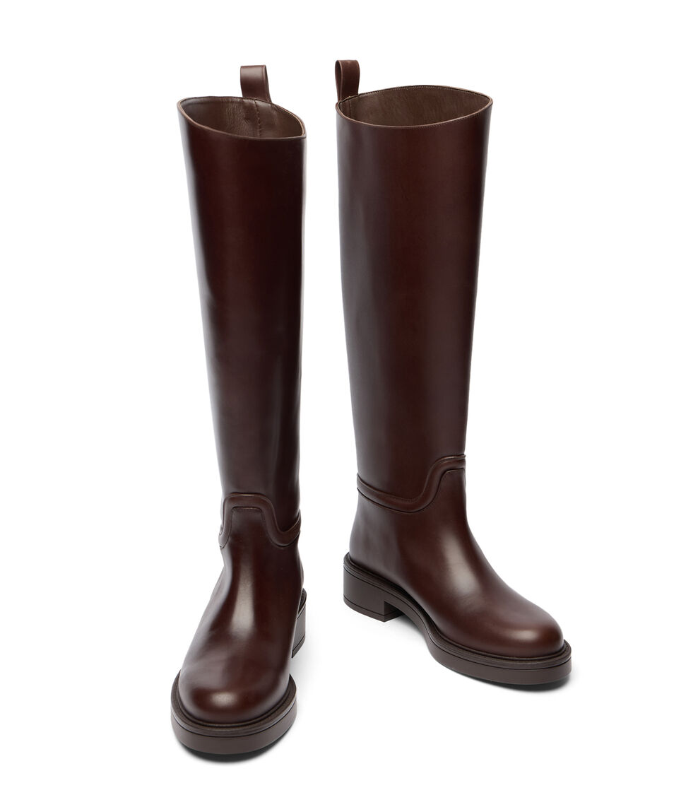 Stuart Weitzman CELIA RIDING BOOT WALNUT SM312NEFWAL