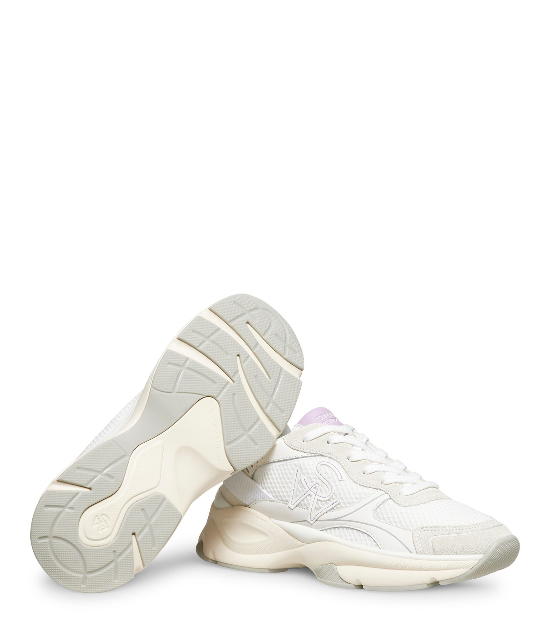 SW TRAINER in LIGHT BEIGE for Women | Stuart Weitzman®