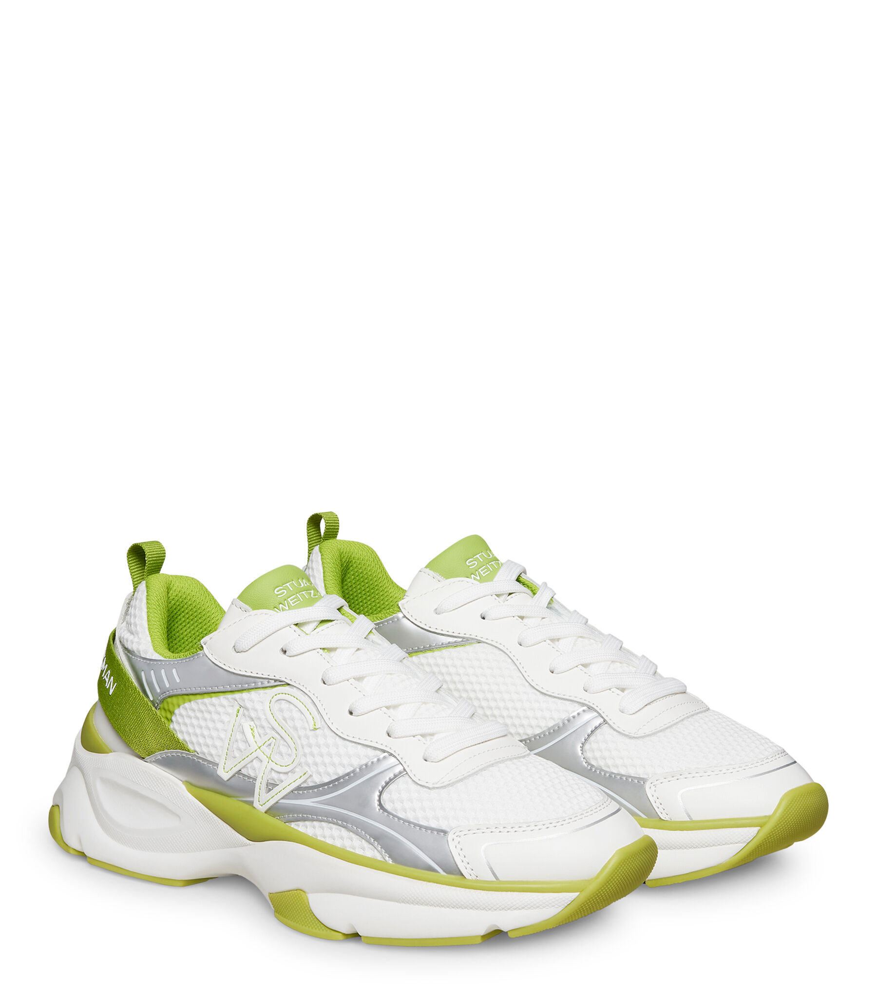 SW TRAINER in WHITE for Women | Stuart Weitzman® SW TRAINER in WHITE for Women | Stuart Weitzman®