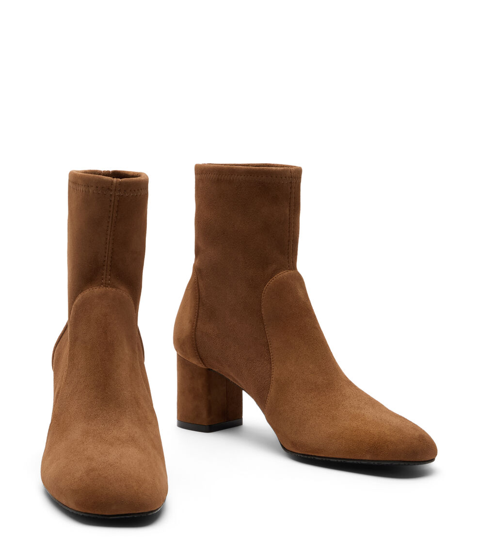 Stuart Weitzman LUCIE BOOTIE TOASTED ALMOND SM445SUSQPI