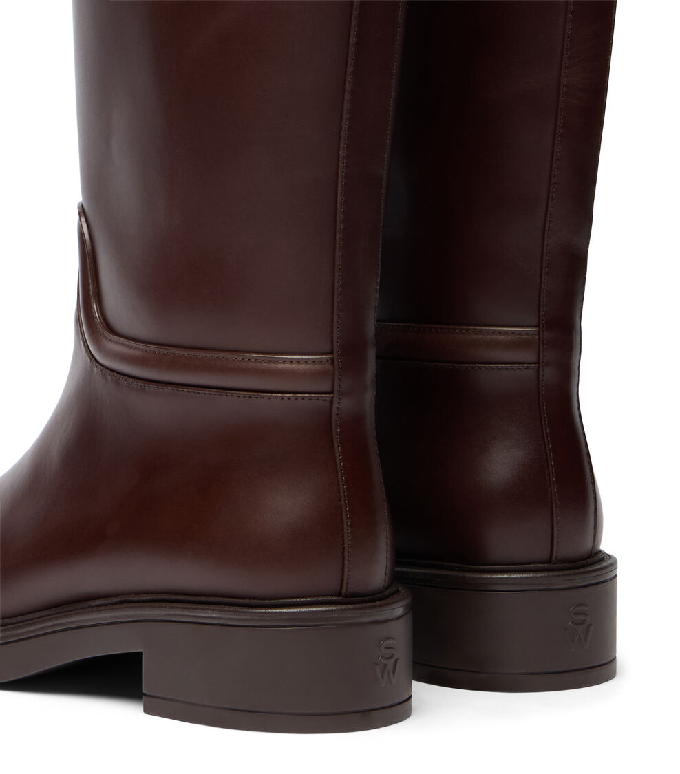 Stuart Weitzman CELIA RIDING BOOT WALNUT SM312NEFWAL