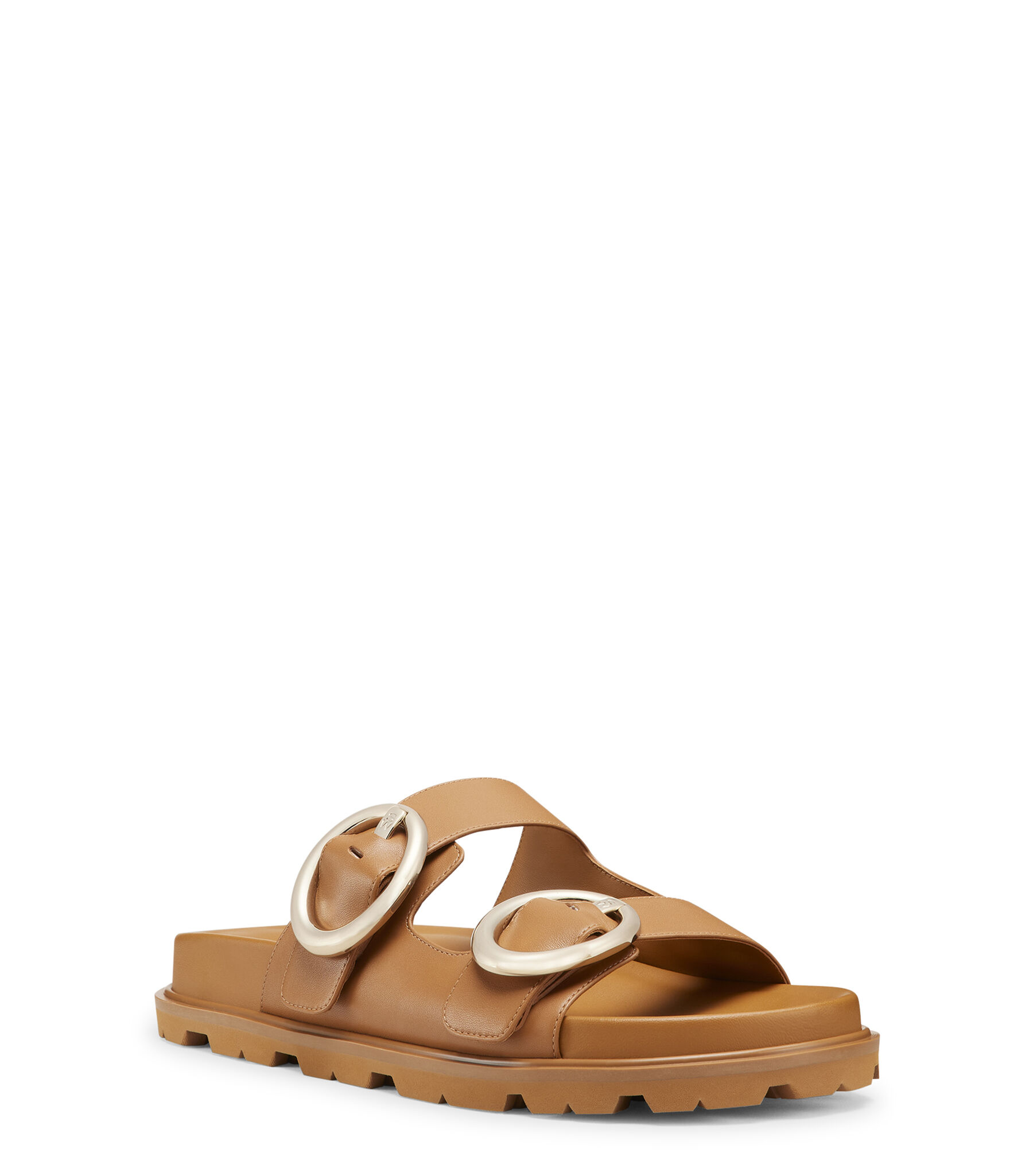 BENNI SPORT SLIDE in MACCHIATO for Women | Stuart Weitzman®