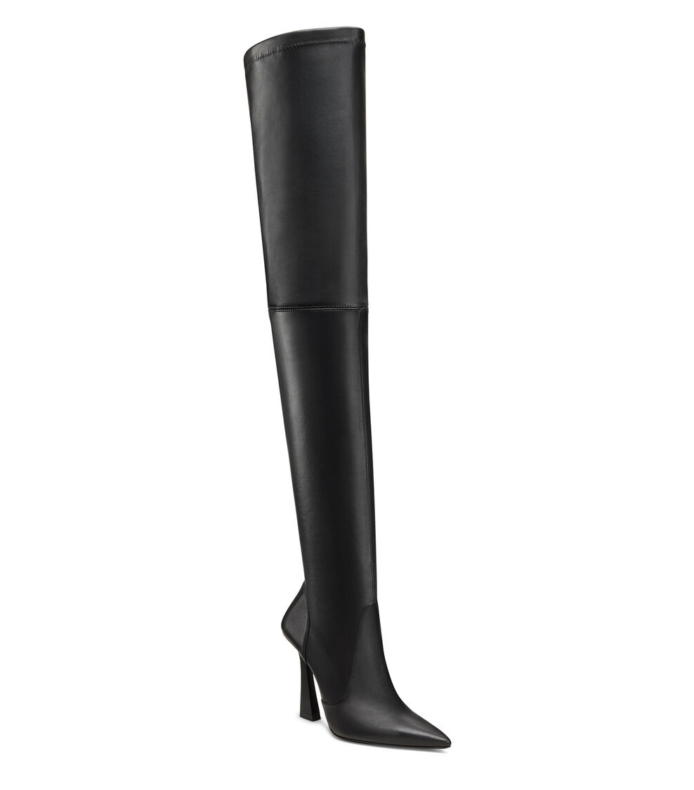 Stuart Weitzman ULTRAVINNIE BOOT 100 BLACK SM582SRLBLK