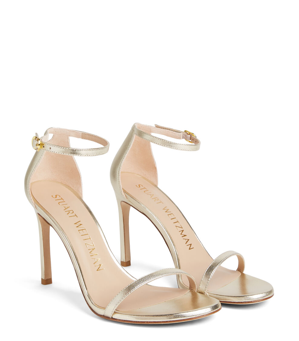 Stuart Weitzman NUDISTSONG PLATINO SA778LIDPYB