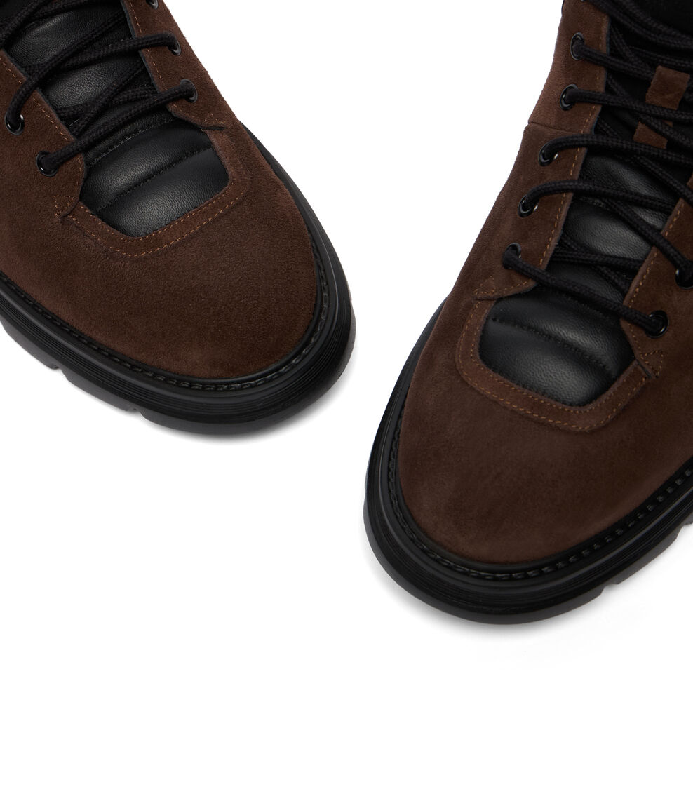 Stuart Weitzman ADAM ESPRESSO/BLACK SM627TAXBNW