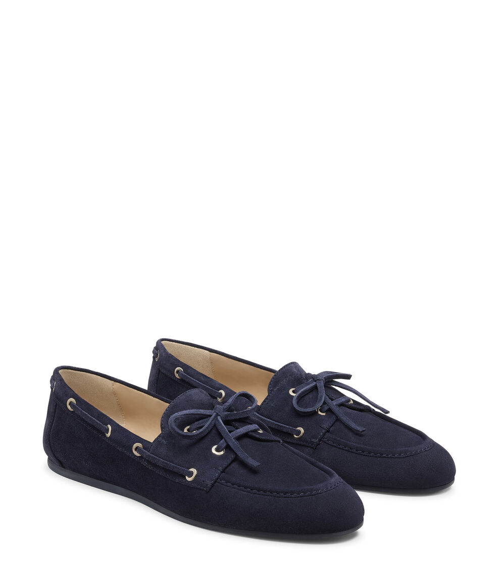 Stuart Weitzman TINSLEY MOCCASIN NICE BLUE SK691SPDN6G