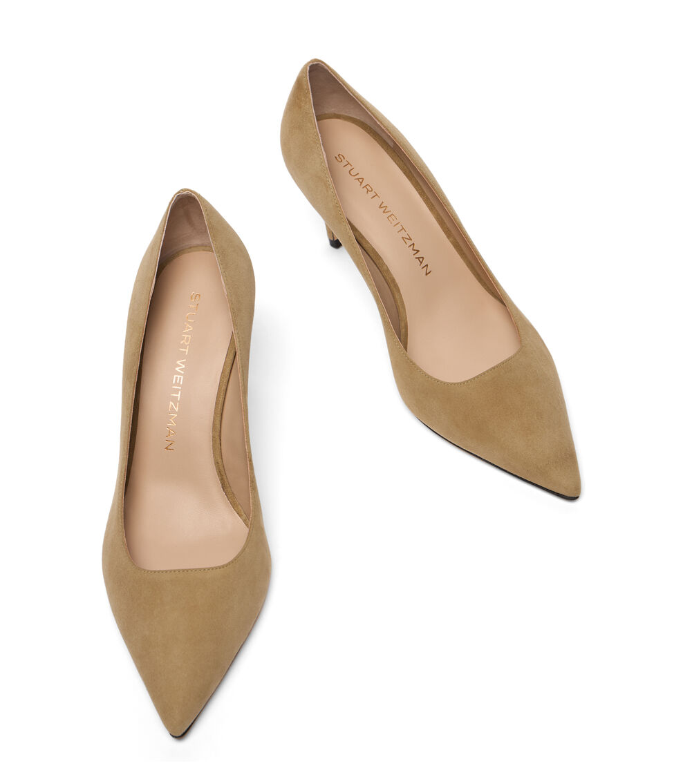 Stuart Weitzman STUART POWER 75 GOLDEN OLIVE SK327SUEVC5