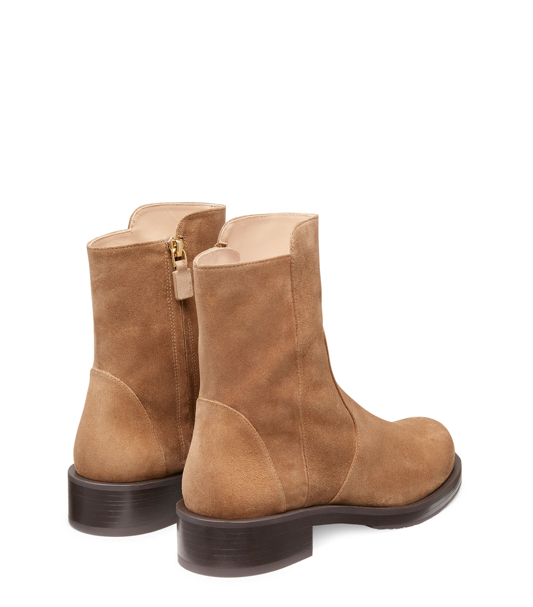 5050 BOLD ZIP BOOTIE in KHAKI for Women Stuart Weitzman UK