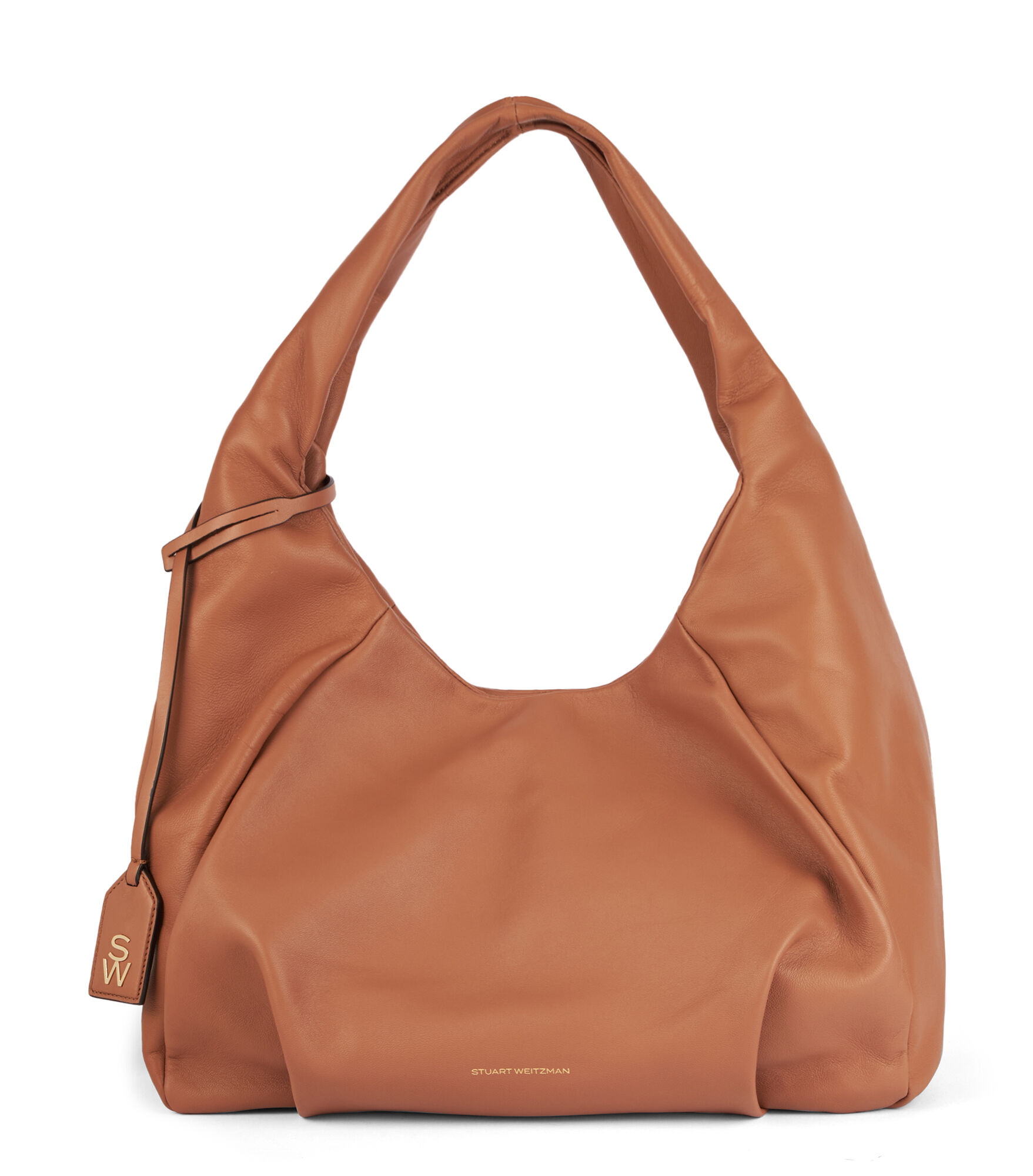 THE MODA HOBO BAG in BEIGE fur Damen Stuart Weitzman