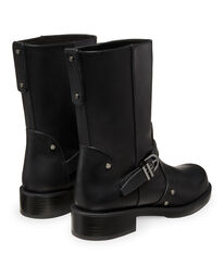 MAVERICK PULL-ON BOOTIE in BLACK for Women | Stuart Weitzman  display picture 2