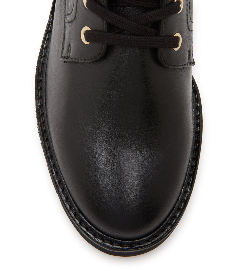 Stuart Weitzman MILA LIFT BOOTIE BLACK S0409CHIBLK