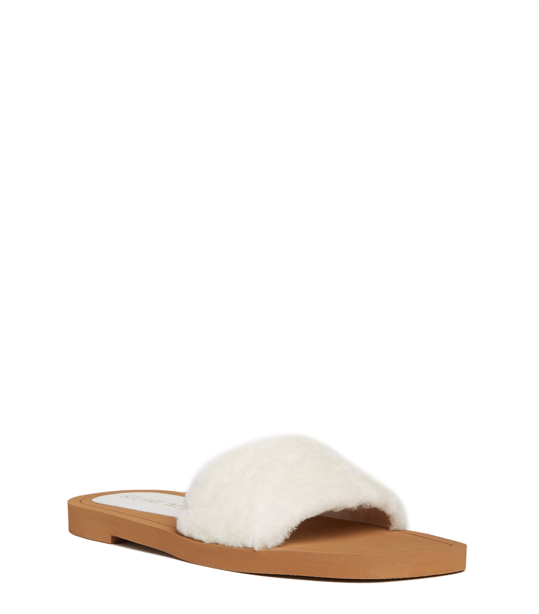 Stuart weitzman fur slides deals