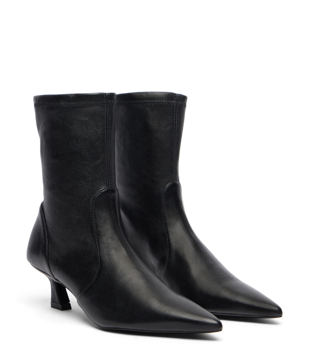 Stuart Weitzman VINNIE BOOTIE 50 BLACK SM579SRLBLK