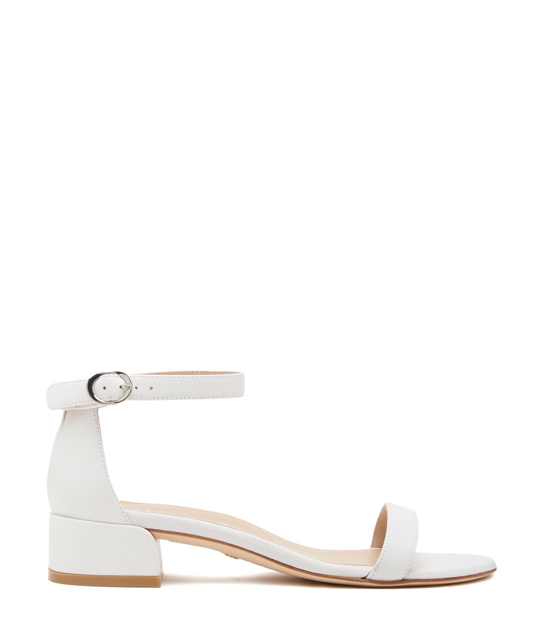 Stuart weitzman sandals white hot sale