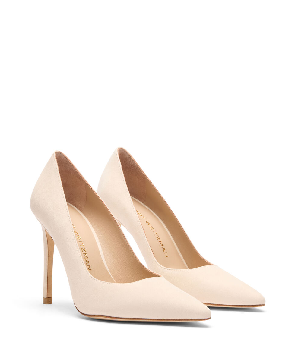 Stuart Weitzman STUART POWER 100 LINEN SJ954SUELIN