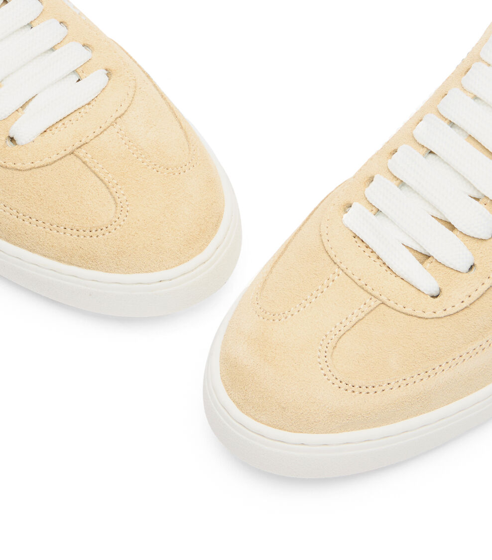 Stuart Weitzman SW RUNAROUND SNEAKER CREAM/WHITE SK928DLFRUO