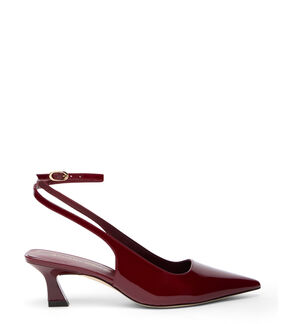 Stuart Weitzman VINNIE 50 STRAP PUMP ROSEWOOD SM360PATN4E