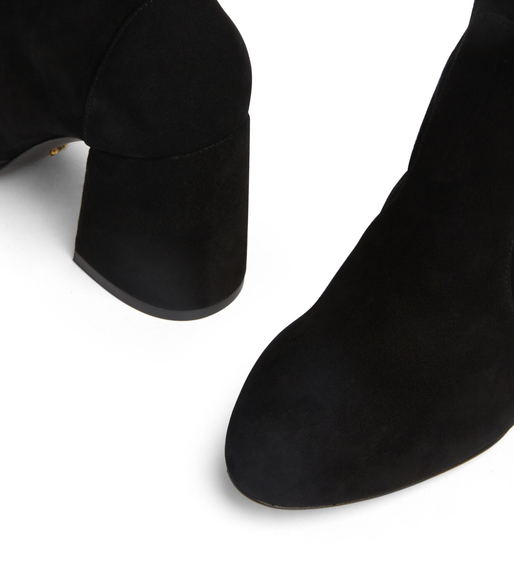 FLAREBLOCK 85 STRETCH BOOTIE in BLACK for Women Stuart Weitzman UK