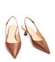 Stuart Weitzman STUART SCULPT SLINGBACK 35 LUXE SADDLE SL434SMOXW6
