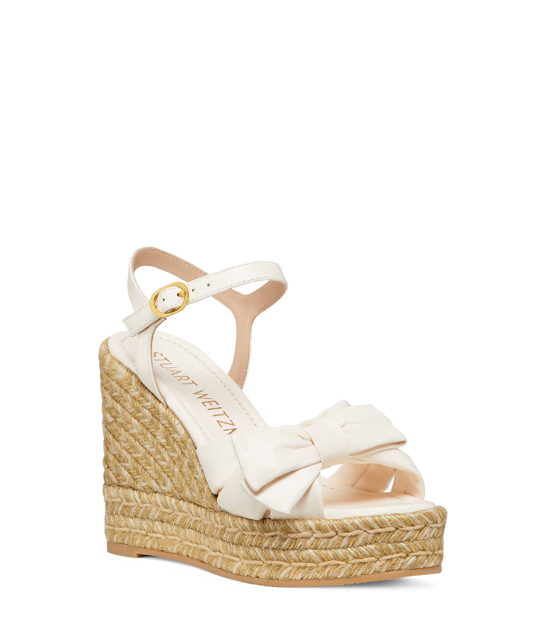 SOFIA ESPADRILLE WEDGE in SEASHELL for Women | Stuart