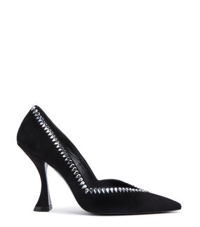 Stuart Weitzman GEMCUT 100 XCURVE PUMP BLACK SD148SUEBLK