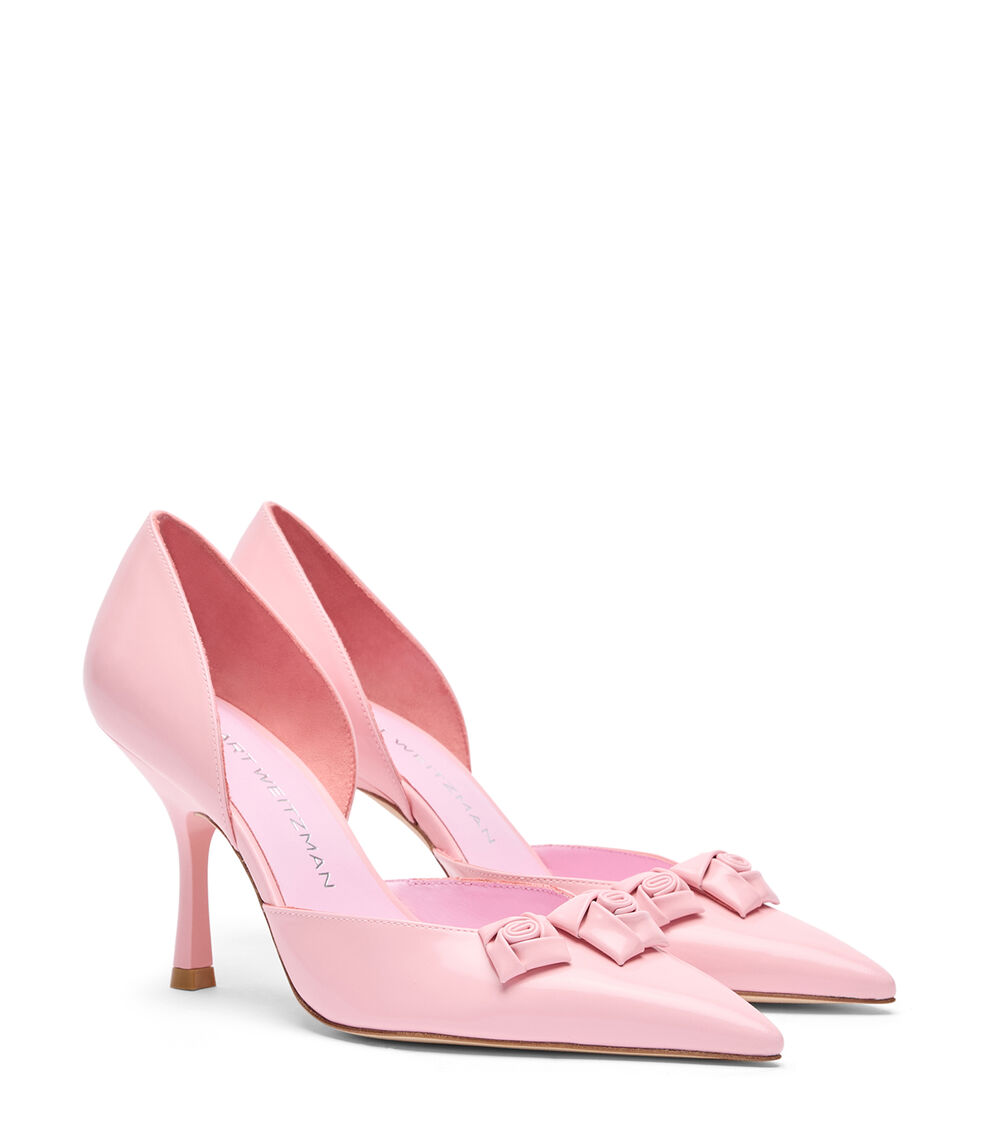 Stuart Weitzman ROSIE 85 DORSAY PUMP GUIMAUVE ROSE SK169DRZXKU
