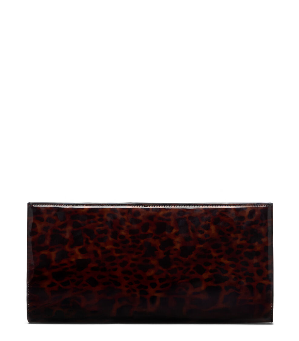 Stuart Weitzman POSH CLUTCH DARKBROWN SK250GORDBR