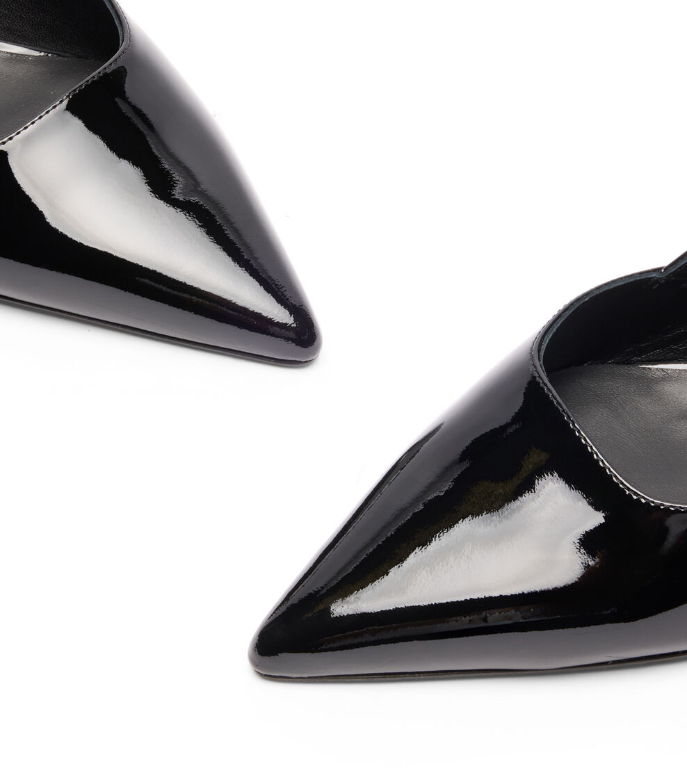 Stuart Weitzman VINNIE 50 SLINGBACK BLACK SJ435PATBLK