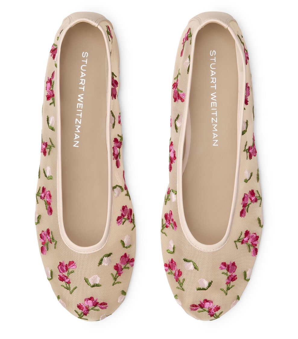 Stuart Weitzman BAREITALL BALLET ROSEWATER MULTI/ROSEWATER SK663ROEXWO