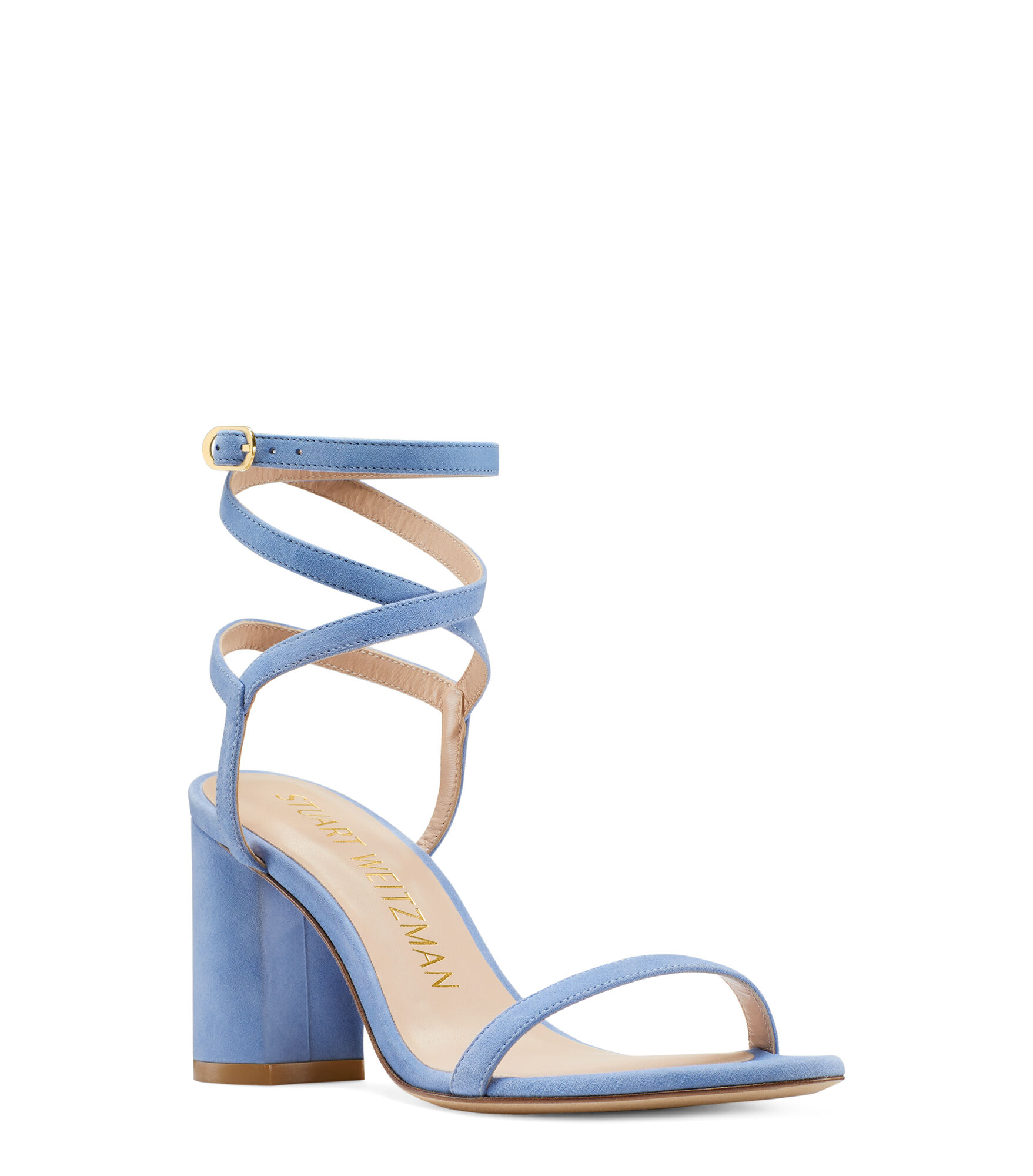 MERINDA BLOCK in PERIWINKLE for Women Stuart Weitzman