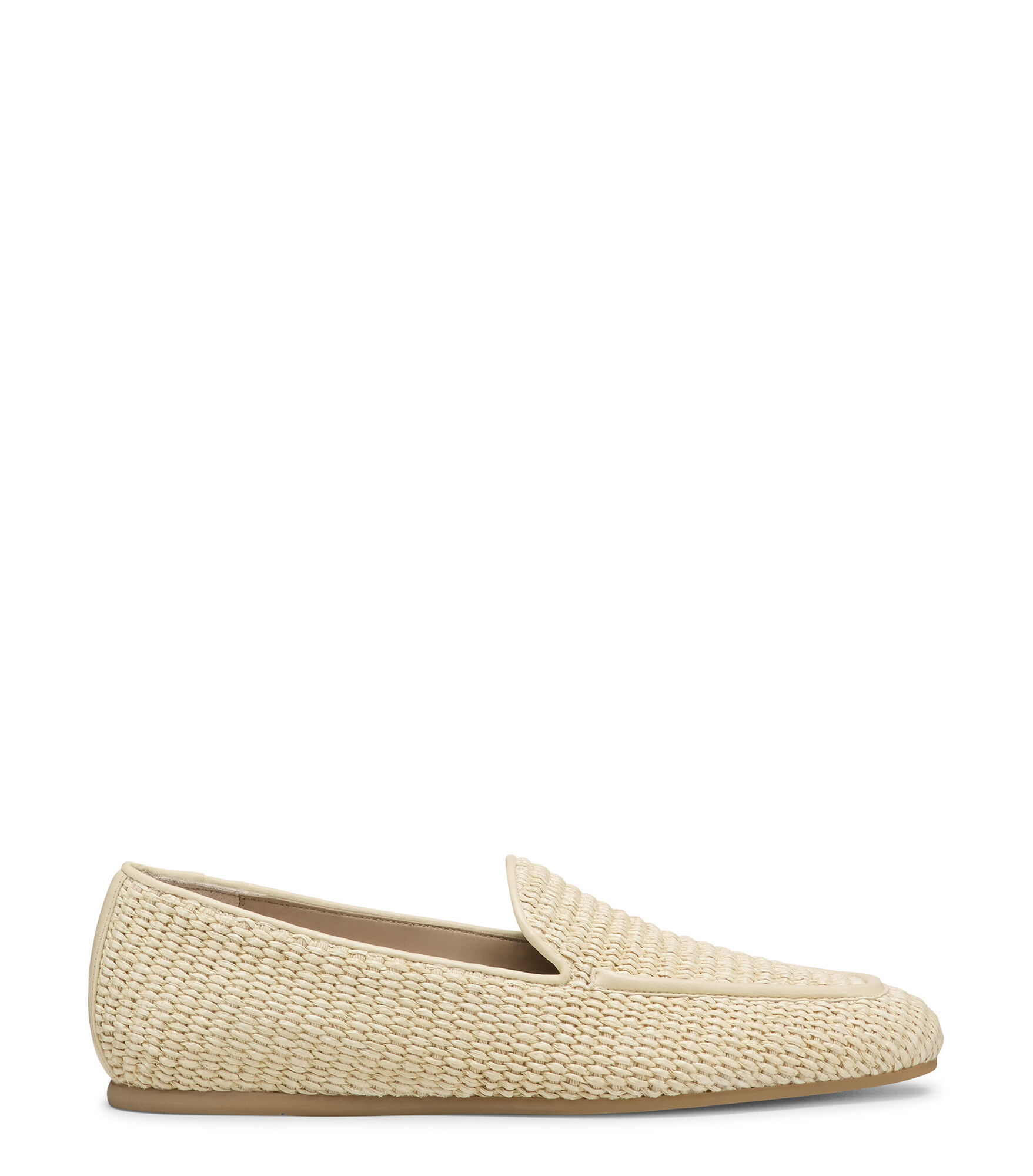 LEE LOAFER, CHAUSSURES PLATES ET MOCASSINS, /, NEWBASKET RAFFIA/LACQUERED NAPPA - Stuart Weitzman - Modalova
