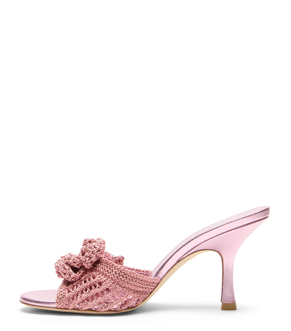 Stuart Weitzman LOTUS SLIDE 85 PINK SAND SN628LCZBXQ