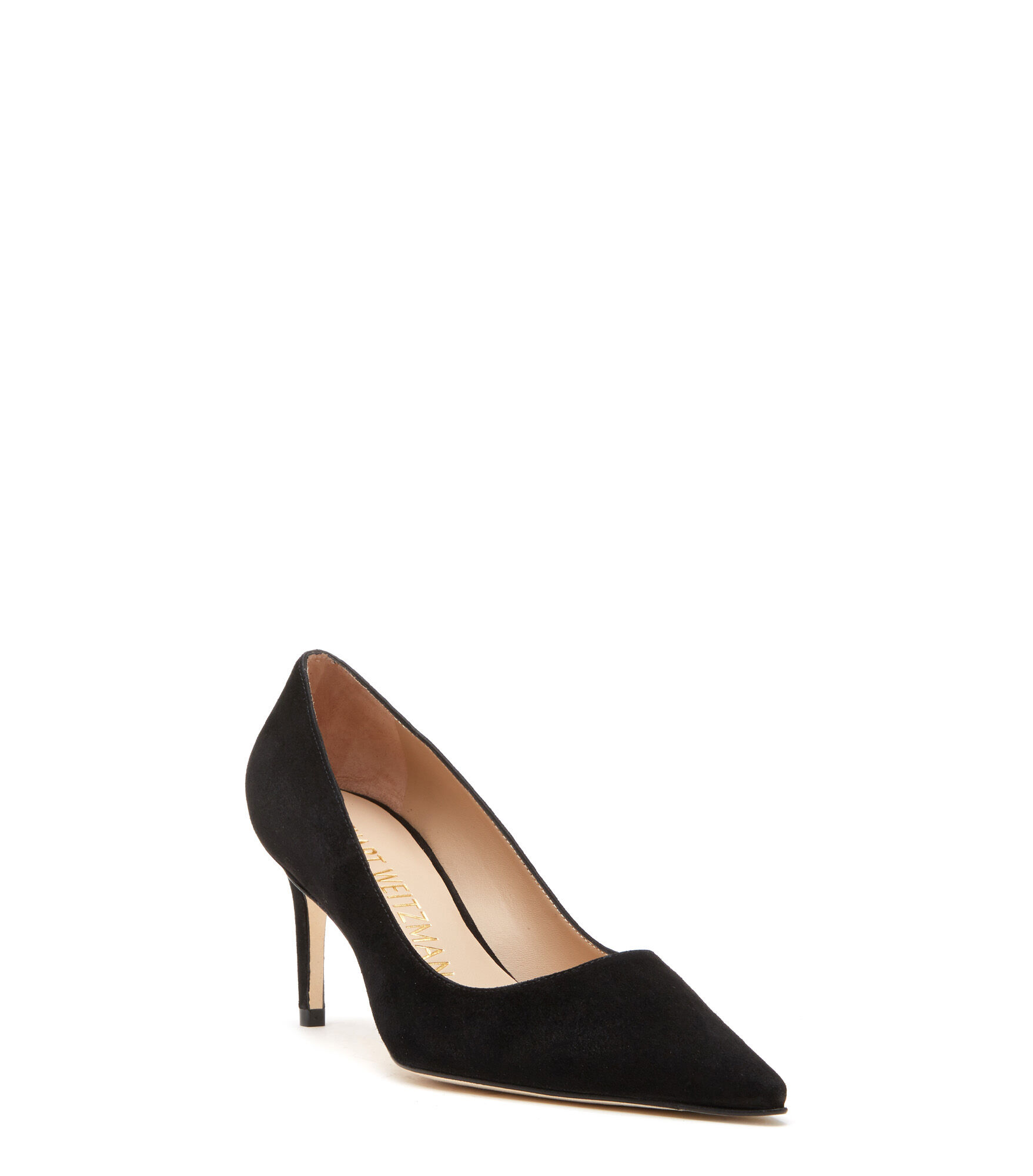 STUART 75 PUMP in BLACK for Women Stuart Weitzman