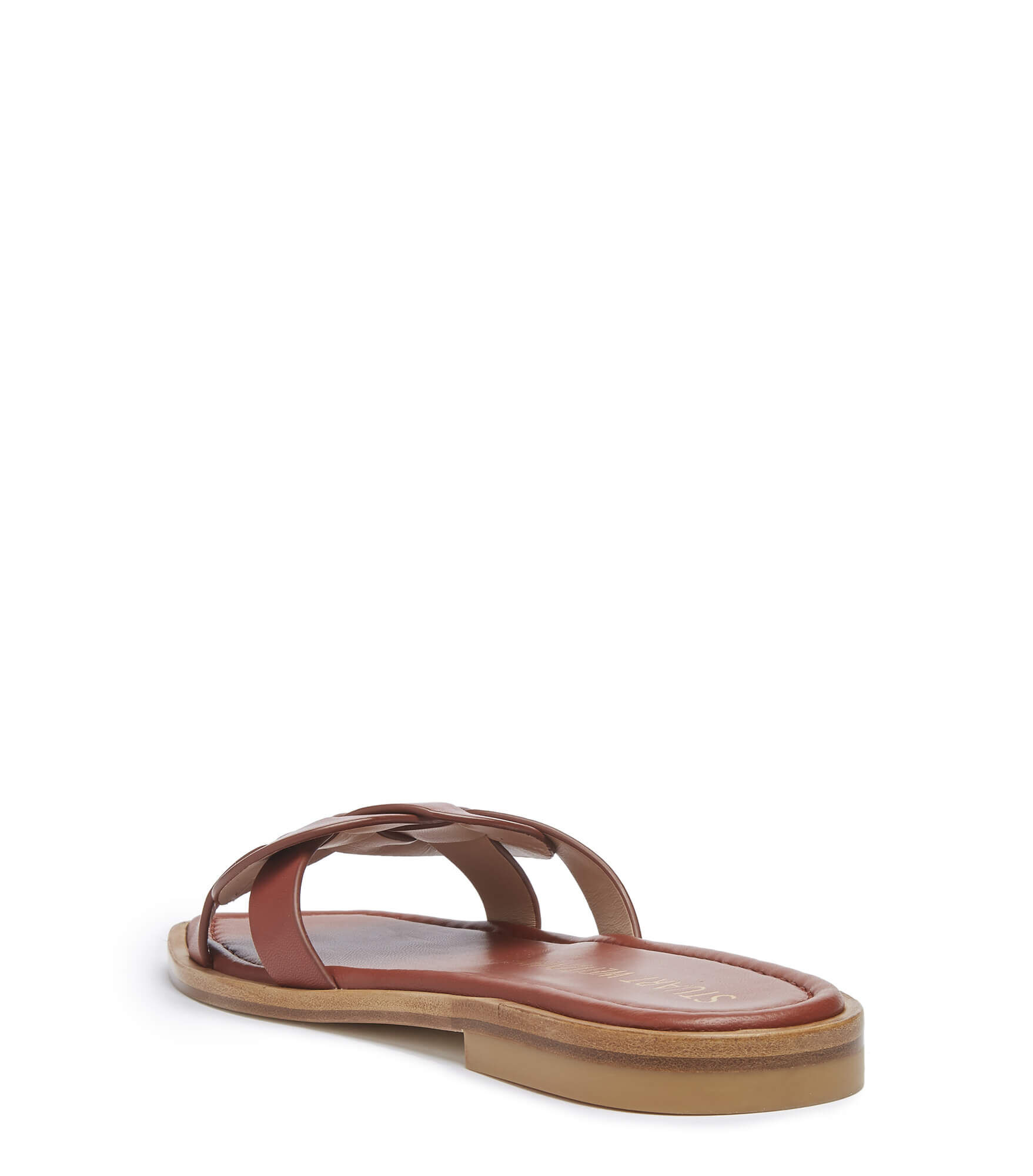SIERRA FLAT SANDAL in CARDAMOM for Women Stuart Weitzman UK