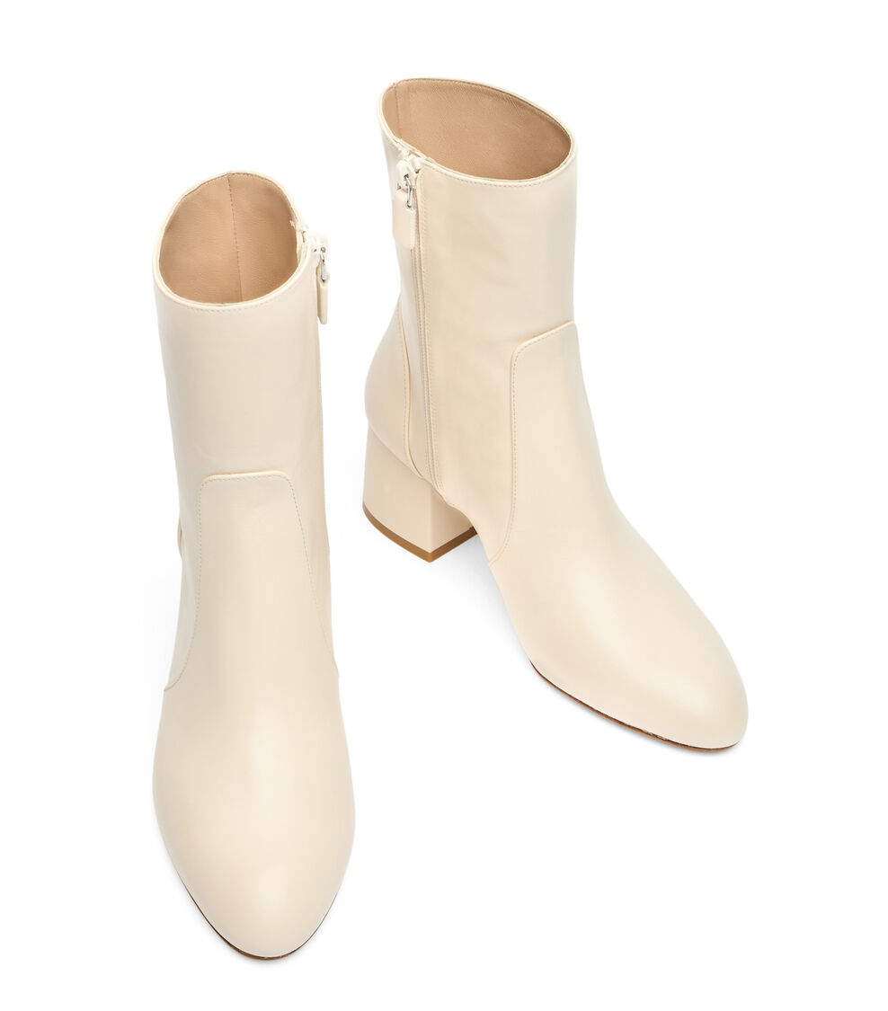 Stuart Weitzman ESSENTIALIST ZIP 60 LINEN SL366SMOLIN