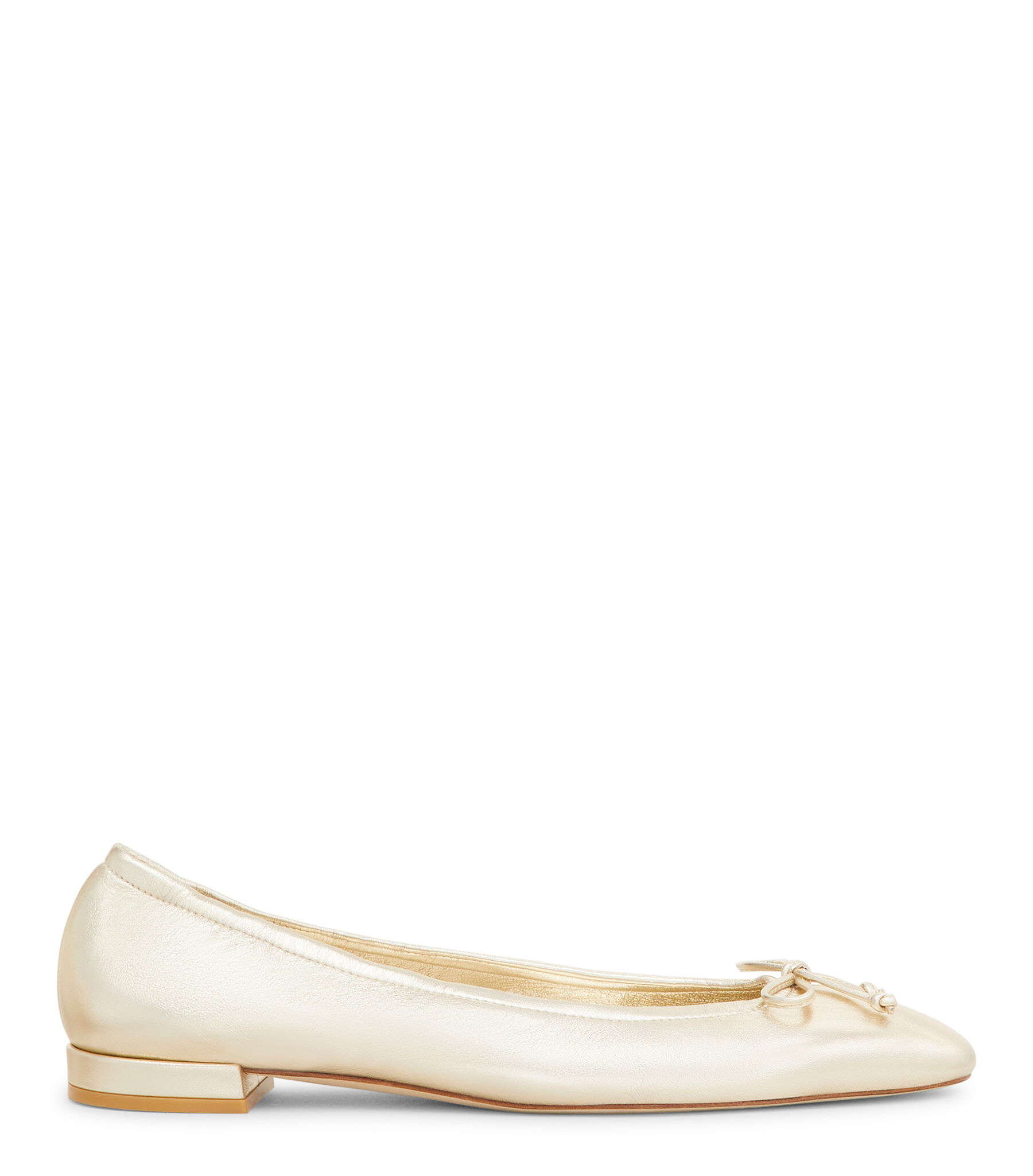 Gold flat shoes uk sales